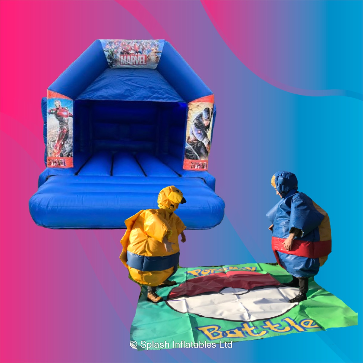 Bouncy Castle and Sumo Wrestling Best Bouncy Castle & Event Equipment