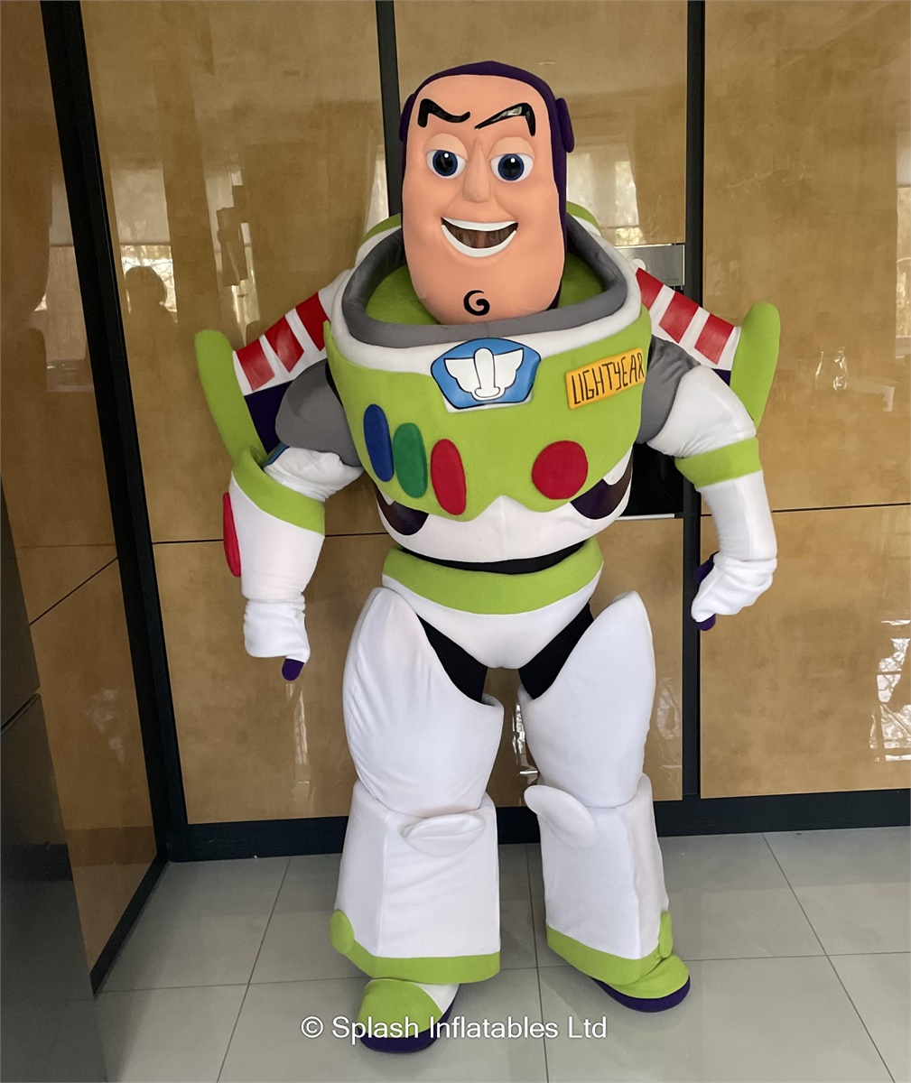 Deluxe Buzz Lightyear Mascot Bouncy Castle & Event Equipment Hire in