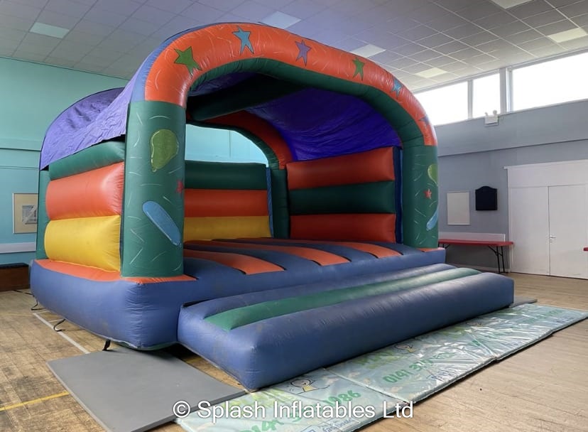 Mega Balloons and Stars Bouncy Castle - Bouncy Castle & Event Equipment ...