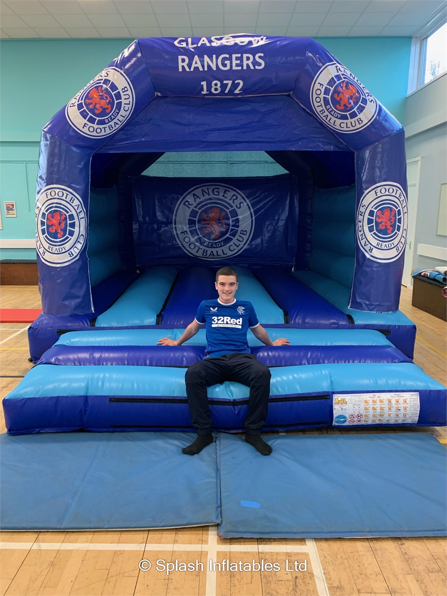 Rangers FC Bouncy Castle Bouncy Castle & Event Equipment Hire in