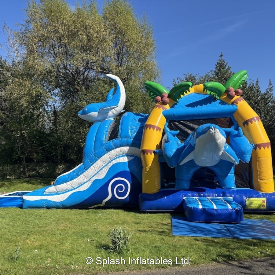 Splash Water Slide Combo - Bouncy Castle & Event Equipment Hire in ...