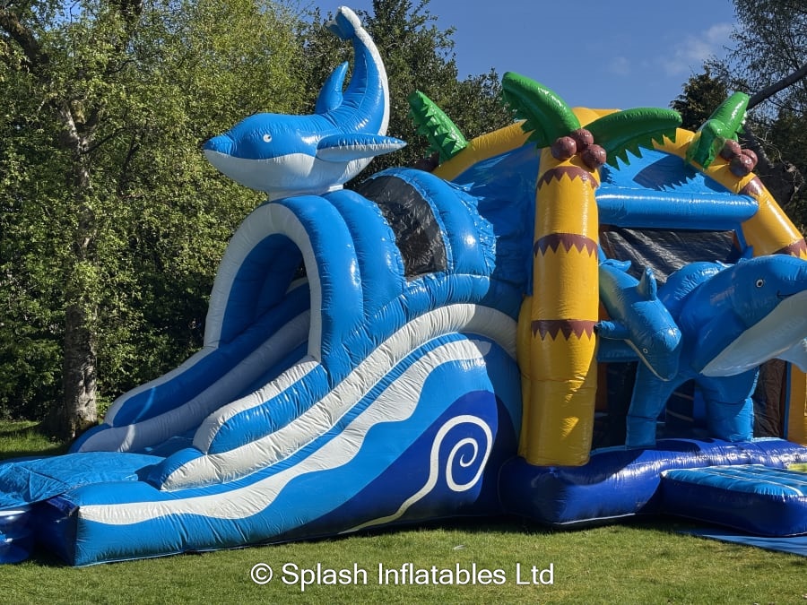 Splash Water Slide Combo - Bouncy Castle & Event Equipment Hire in ...