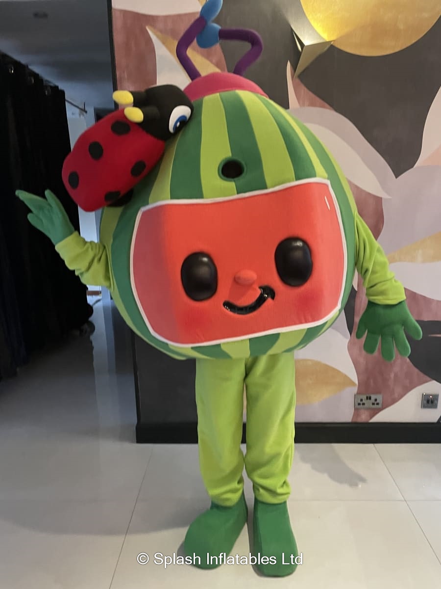 Watermelon Mascot Bouncy Castle & Event Equipment Hire in